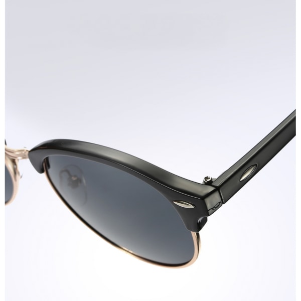 Runda solglasögon | Polariserat UV-skydd | Färgglada spegelsolglasögon för kvinnor | Retro designer