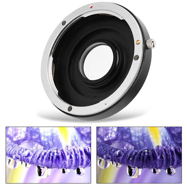 EF AI Manuell Fokus Adapterring för Canon EOS Objektiv till Nikon AI F Mount SLR Kamera