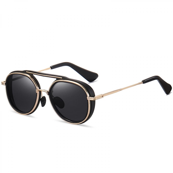 Klassiske Aviator Solbriller til Kvinder Mænd Vintage Retro Metal Shades