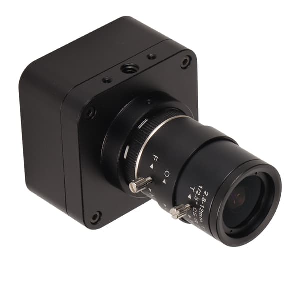 4K USB Webcam 2160P 25fps 8MP HD Multimedia Interface 2.8 til 12mm F1.4 Manuel Zoom CS Mount Linse Mini USB2.0 PC Kamera til Live Streaming