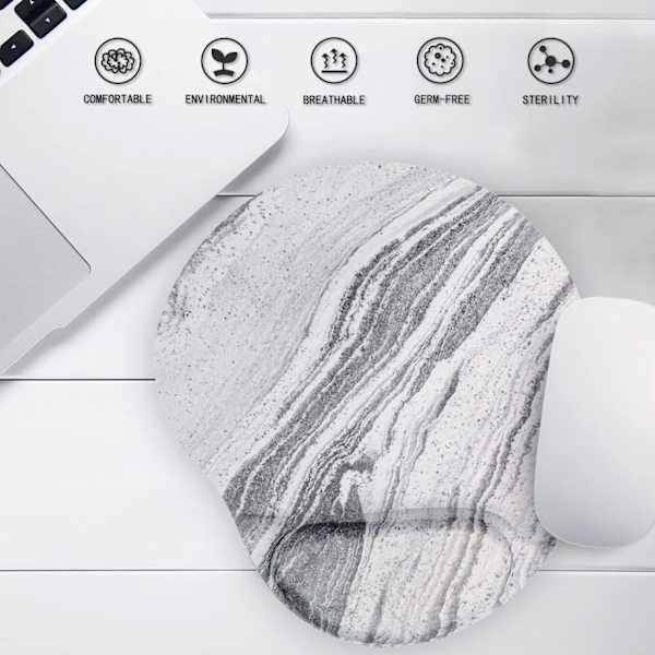 Ergonomisk Musmatta med handledsstöd, Söt Musmatta med handledsstöd, Bekväm Musmatta för Hemmakontor, Spel och Arbetsdator