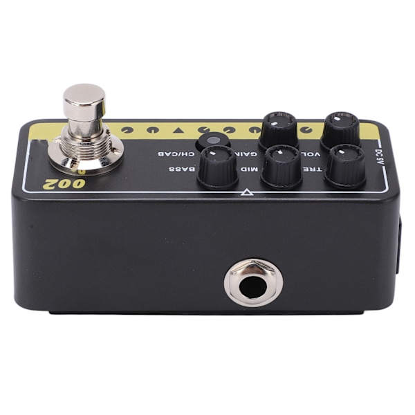 Mikro Preamp Digital Elektrisk Gitarr Singel Effekt Musikinstrument Förstärkare M002