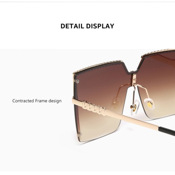 Polariserade solglasögon för män/kvinnor Vintage/klassisk/elegant ljusram HD pilotlinser Golf/körning/fiske/resor Glasögon