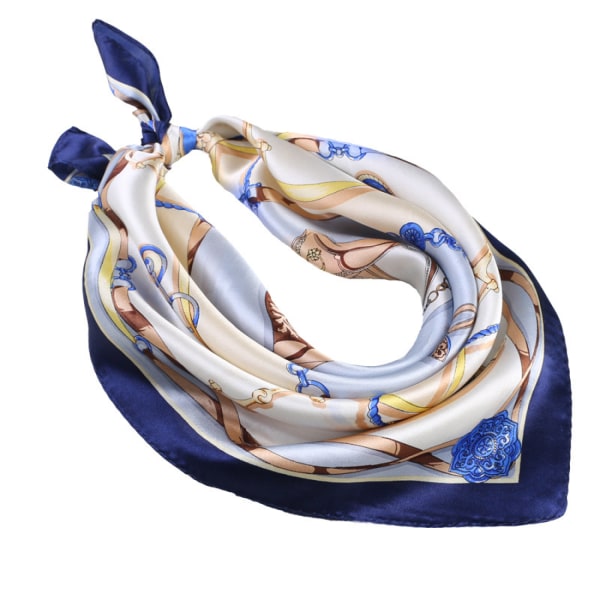 Silk Feeling Head Scarf Fashion Satin Hair Scarf Square Scarves for Women Gifts 20.8×20.8 inches, SR06