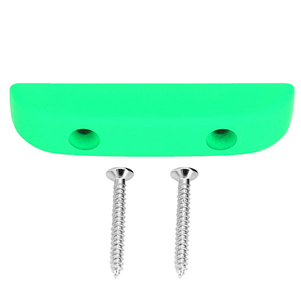 Matte Metal Thumb Rest with Mounting Screw for Bass Guitar(Green)