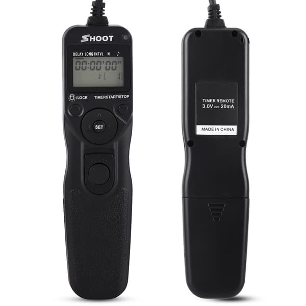 Kamerafjernbetjening Timer Controller Udløserkabel til Canon 400D 350D 300D
