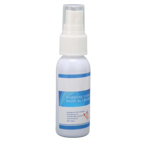 Åreknuder Behandling Spray Lindre Smerter Forbedre Cirkulation Glat Hud Ben Vene Spray 30ml