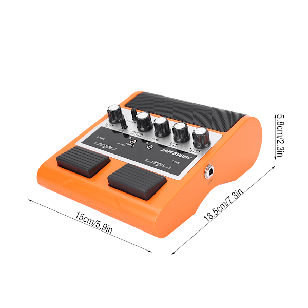 Joyo Jam Buddy BT Guitar Effects Pedal Forstärkare med Batteri