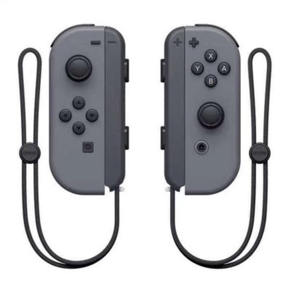 Nintendo Switch Controller Joycon Trådløs Bluetooth Spilkontroller Fjernbetjening Vågn Op Med Reb gray