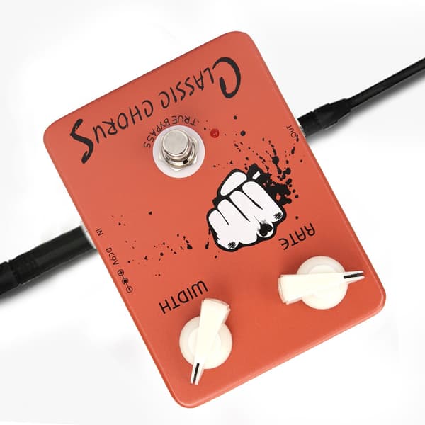 Klassisk korusanalog simulering elektrisk gitar effekt enhet pedal