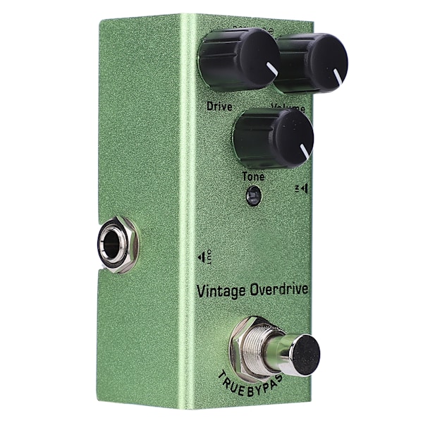 Gitarr Effekt Pedal Vintage Overdrive Mini Bärbar True Bypass Aluminiumlegering DC 9V JDF‑01