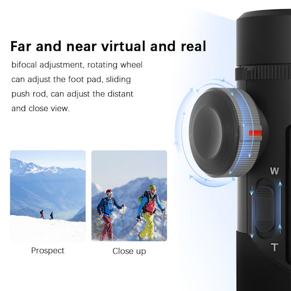 AOCHUAN SMART XR Telefon 3Axis Stabilisator Antishake Fällbar Smart Handhållen Kulled