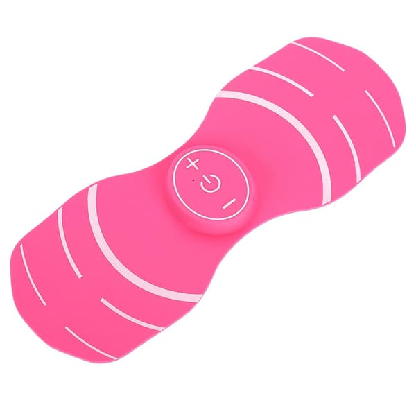 Profesjonell Mini Body Slimming Massasje Pad Smart Fysioterapi Lindre Tretthet Patch Rosa