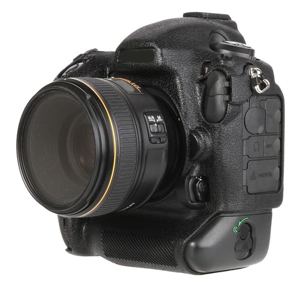 Nikon D5 -kameran suojakotelo, pehmeä silikonisuoja, musta