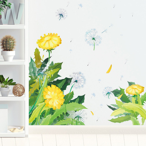 DIY Removable Dandelion Wall Decal Family Home Sticker Mural Art Home Decor