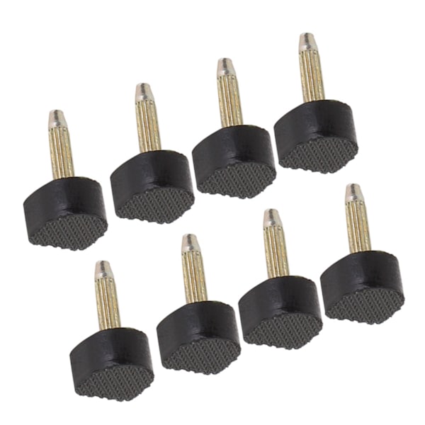 24 st Högklackade Ersättningstips Halksäkra Skoreparation Hälpluggar Skydd (10 * 10mm)