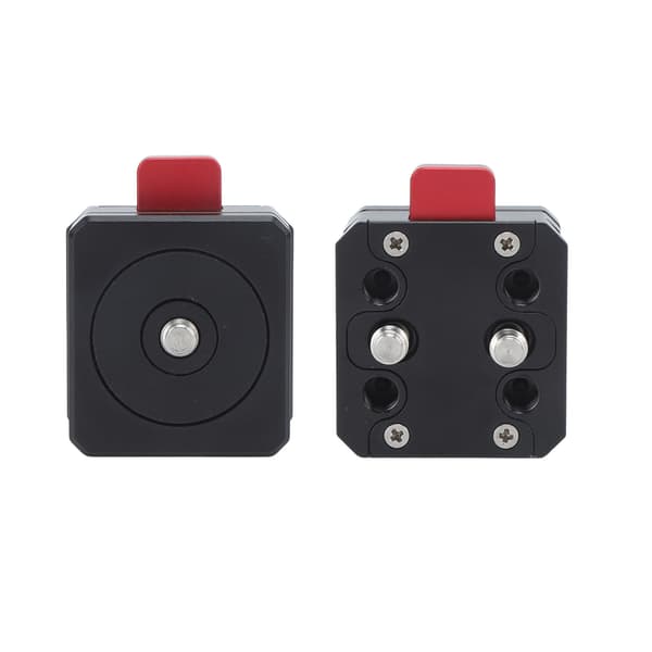 Mini V Lock V Mount Quick Release Plade Aluminiumlegering Quick Release Plade med Selvspændende Mekanisme