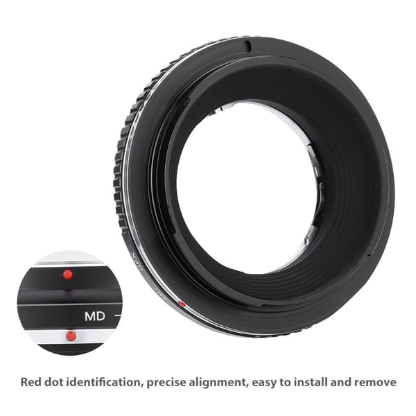 K&F Concept Professionel MD-GFX Adapter til MD Mount-objektiv til Fuji GFX Full Frame-kamera