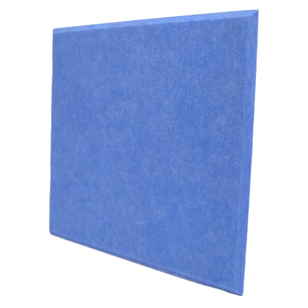 6 stk. Akustisk absorptionspanel Fortykket Reducer Reverb Lydisolerende polstring Absorber (Blå)