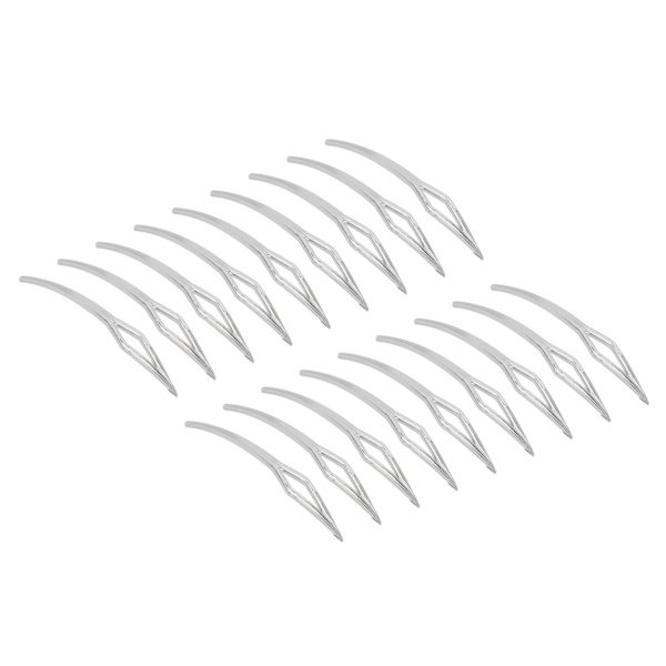 18 stk Rhombic Dreadlocks Interlocking Tool Alloy Dreadlocks Tightening Tool Tilbehør for Sisterlocks