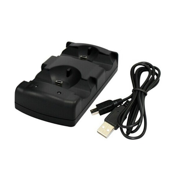 PS3-ohjaimen latausasema - Nopea lataus, LED-ilmaisin, turvallinen ja tehokas