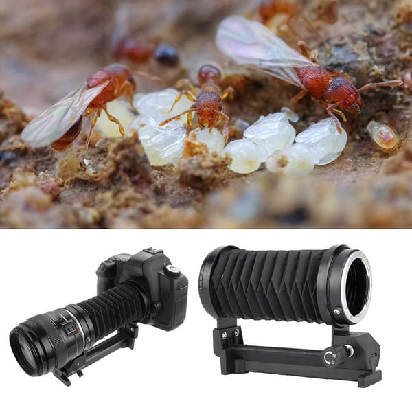 Makro närbild bälg kamera förlängningsfäste stativadapter för Sony NEX
