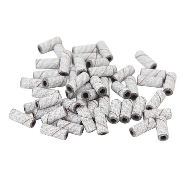 100 st 240 Grit Nagelkonst Slipband Manikyr Polering Slipband för Nagelborr