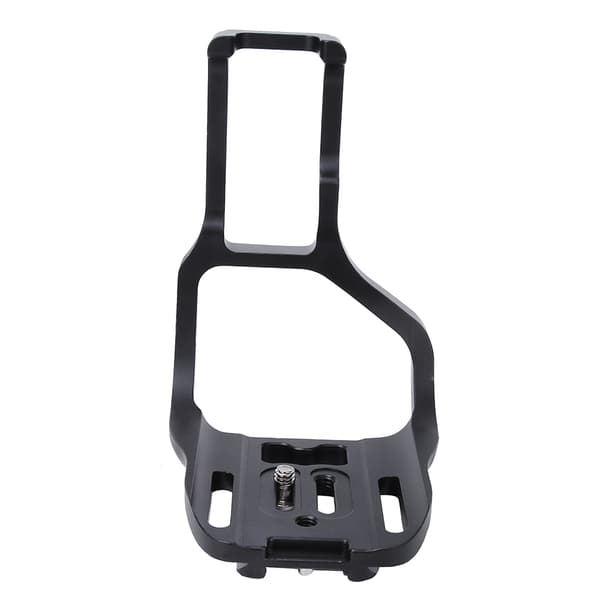 Aluminiumslegering Lodret L-formet Beslag Quick Release Pladeholder Håndgreb til Canon 5D4 5DIV