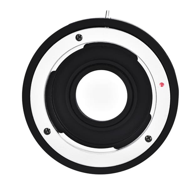 Kameraobjektivadapterring til Minolta MD-objektiver og til Nikon spejlreflekskameraer