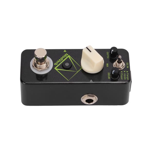 Modulation Reverb Pedal Elektrisk Guitar Single Block Effector 3 Modes Metal Shell DC9V