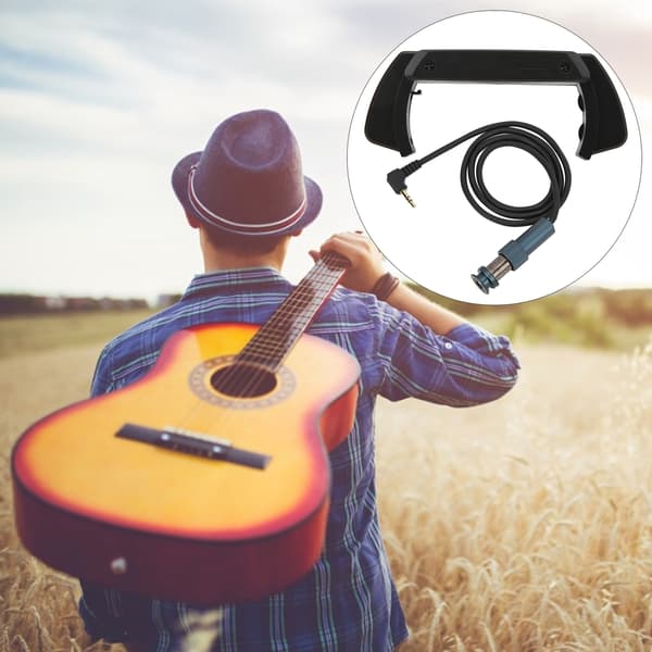 Pickup Kit Högkänsliga Elektriska Gitarr Pickups med Batteri Instrument Volym Tillbehör