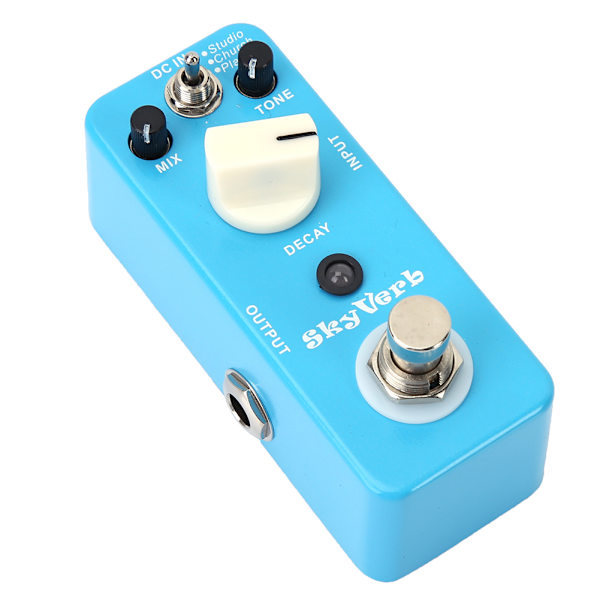 Digital Reverb Pedal True Bypass Switch Gitarr Effekt PedalDigital Reverb Gitarr Effekt Pedal