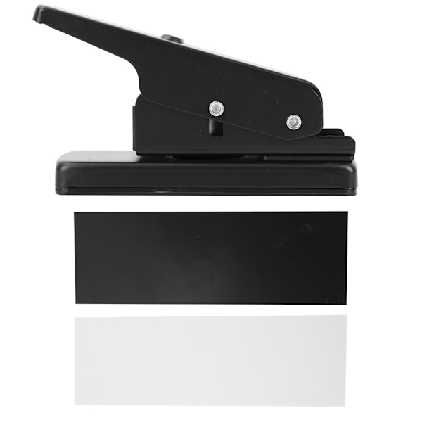 DIY Guitar Pick Punch Maker Cutter Tool Med 2 Guitar Pick Strips (Sort)