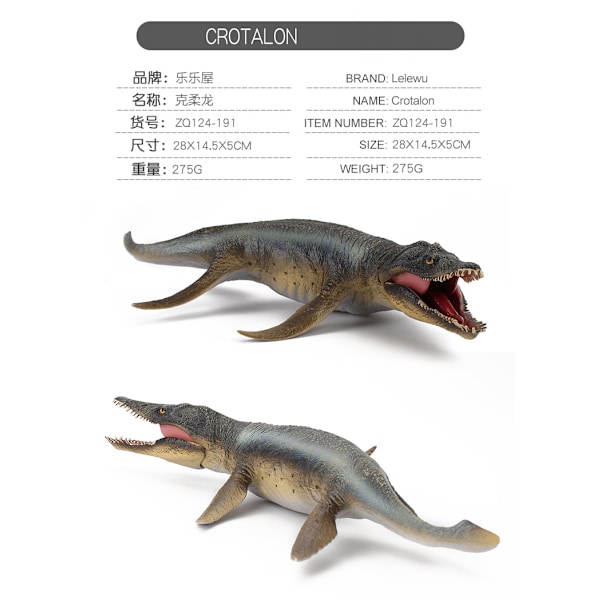 Jurassic World Ocean Protector -dinosaur, valmistettu merestä kerätystä muovista, lasten lelu 4 vuotta ja sitä vanhemmille (5 osaa)