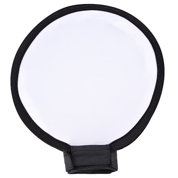 Mini bärbar rund skönhetsfat Speedlite blixtdiffusor Softbox (30cm)