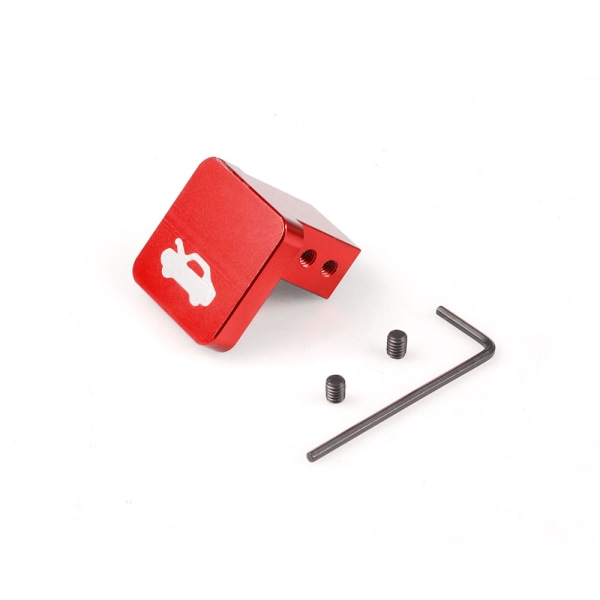 Fastener og Clip Auto Hood Latch Håndtag Udløsning Reparationssæt til Honda Civic 96-11 - Rød (To Pak)