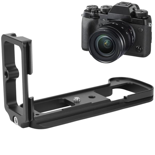 Metall hurtigutløser L-plate håndgrep for Fuji X T2 speilløst kamera