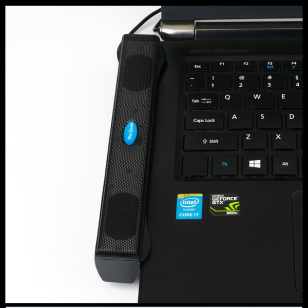 Trådbunden mini portabel USB högtalare Musikspelare Förstärkare Högtalare Stereo Ljudbox för dator Stationär PC Notebook Laptop