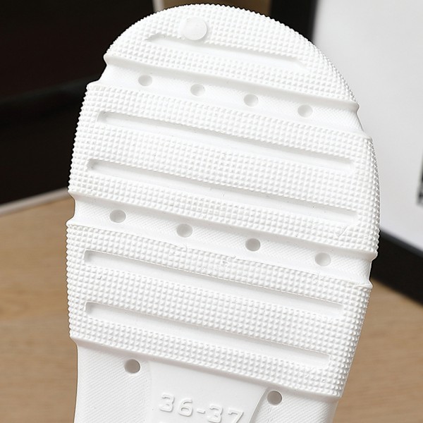 Träskor Mules Mesh Snabbtorkande Andas lätta tofflor Slip On Trädgårdsskor för Dam Herr-Vit(36/37 EU)