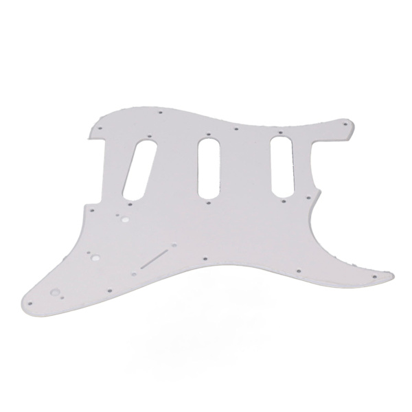 PVC Gitar Pickguard 11 Monteringshull Scratch Resistance Plate SSS Guard Plate Erstatning for Strat ST Stil