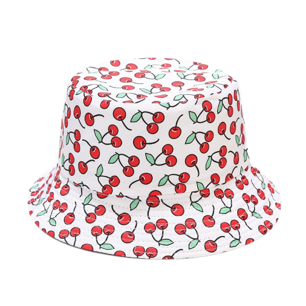 Söt Bucket Hat Beach Fisherman Hattar för kvinnor, vändbara dubbelsidiga unisex (HATH024)