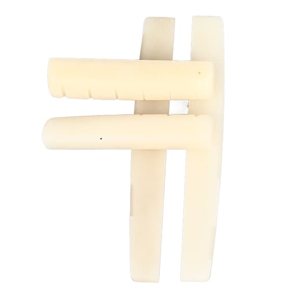 Knokkelbro Saddle Akustisk Gitar Knokkelbro Saddle Akustisk Gitar Tilbehør 2 Sett Saddle Og Mutter