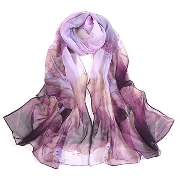 Scarfs for Women Lightweight Fashion Scarves Print Floral Pattern Scarf Shawl Wraps, W02