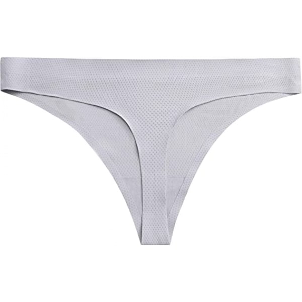 Sömlösa stringtrosor för kvinnor No Show stringtrosor Underkläder Dam 5-pack, Basics, L