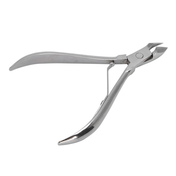 Rustfritt stål død hud tang saks negl cuticle nipper manikyr pedikyr verktøy