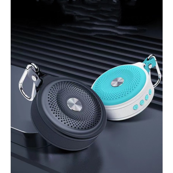 Bluetooth högtalare, trådlösa duschhögtalare med HD-ljud, små bärbara  utomhushögtalare stöd TF-kort för båtliv, pool, vandring (Pure Black) 666e  | Fyndiq