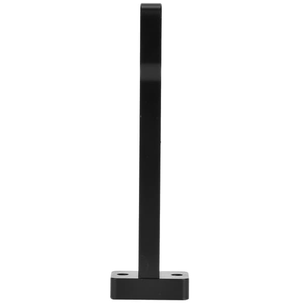 Sort aluminiumslegering kamera ekstern monteringsplade fast mikrofon til DJI Ronin s SC