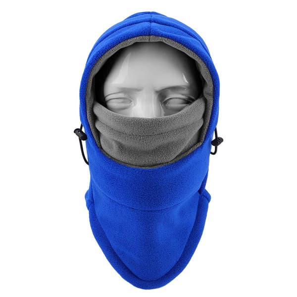 Barns skidmask - Vindtät och varm vintermössa med ullfoder, justerbar för både pojkar och flickor blue