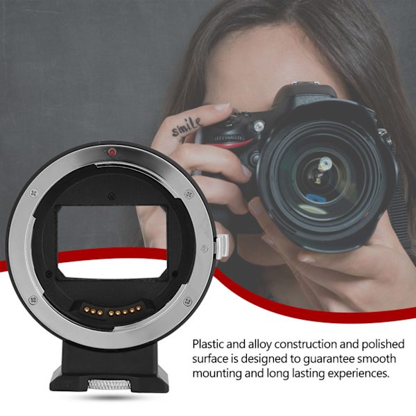 EF-E Autofokus-adapterring för Sony E-kameror