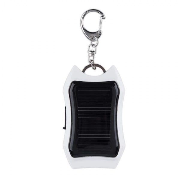 Solcellsladdare Mini Keychain Solcellsladdare 1200MAH Nödladdare